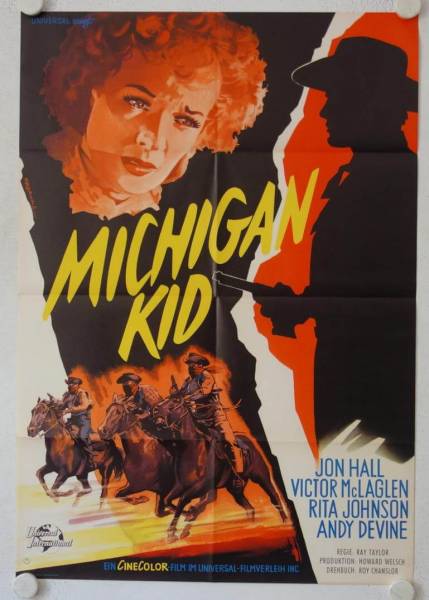 Michigan Kid originales deutsches Filmplakat